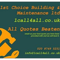 1st choice building and maintenance (1call4all.co.uk) 1106255 Image 1