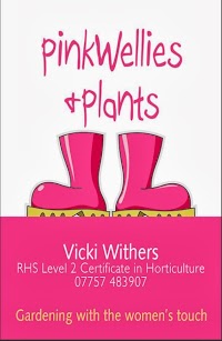 Pink Wellies and Plants 1129412 Image 0