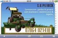 S.G PATRICK Lawnmower Repairs in Cumnock Ayrshire 1103514 Image 0