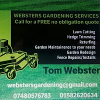 WEBSTERS GARDENING SERVICES 1128936 Image 0